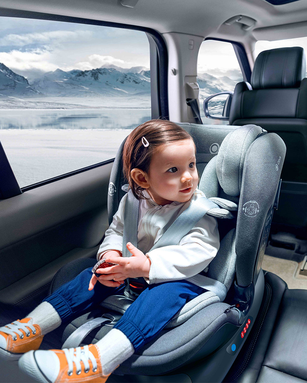 Qtus Apollo Convertible Safety Car Seat for 0-12 Years