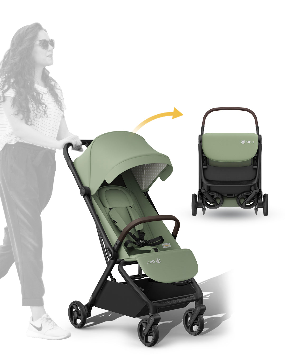 Foldable baby buggy on sale