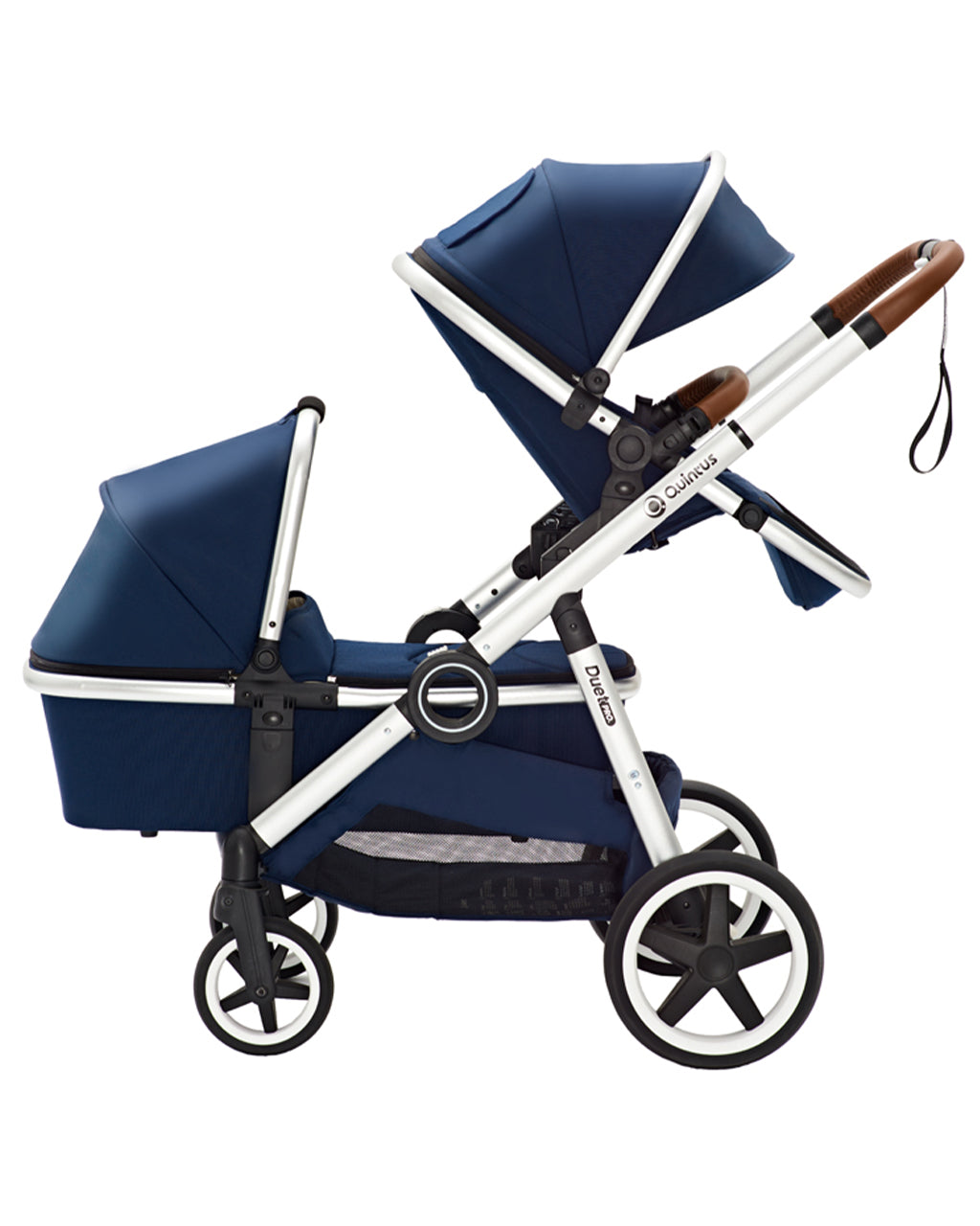 Qtus 2人乗りベビーカー　DUETPRO CAR SEAT Qtus Duetpro | Premium Double Stroller | 17 combinations